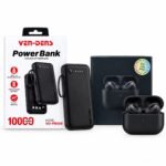 এখনই কিনুন Ven-Dens 10000mph Power Bank পেয়ে যান AirPods Pro 2 Black একদম ফ্রি!